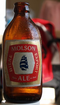 Bouteille de Bière Molson